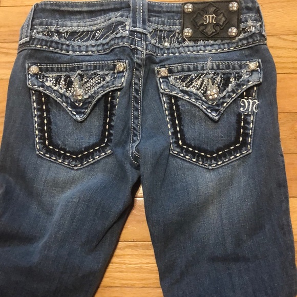 Miss Me zebra jewel skinny jeans - Picture 2 of 3